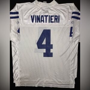 Indianapolis Colts Adam Vinatieri Reebok Football Jersey Size: XL